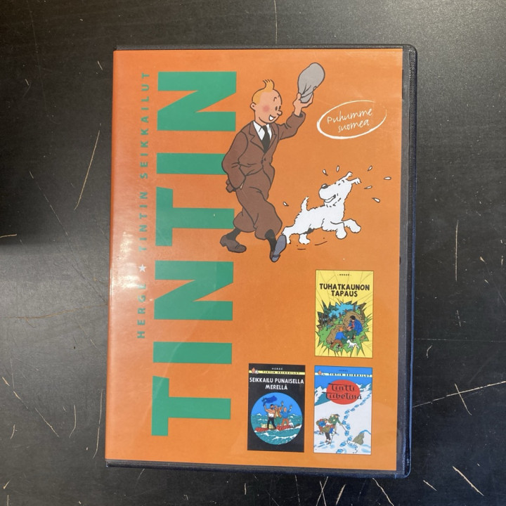 Tintin seikkailut 6 DVD (VG+/M-) -animaatio-